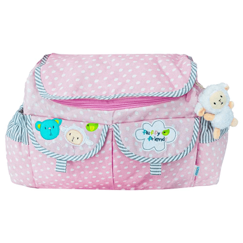 Moon - Nicole Stylish Maternity/Diaper Bag (Pink)