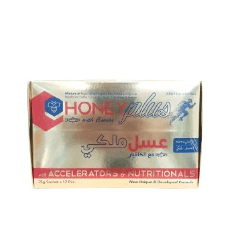 Honey Plus With Caviar 25 Grams * 12 Pieces