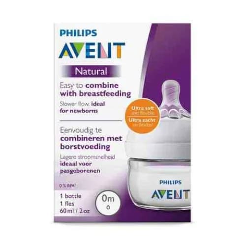 Philips Avent Natural Feeding Bottle SCF03917 60ml 0 Month