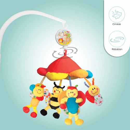 Moon - Crib Hanging 360 Degrees Rotating Toy
