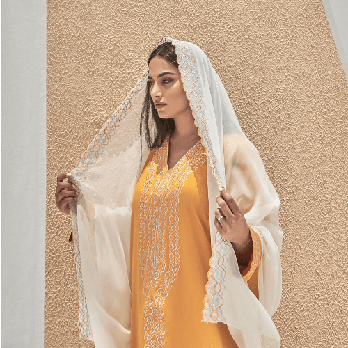 Colorful Shaila - Yellow