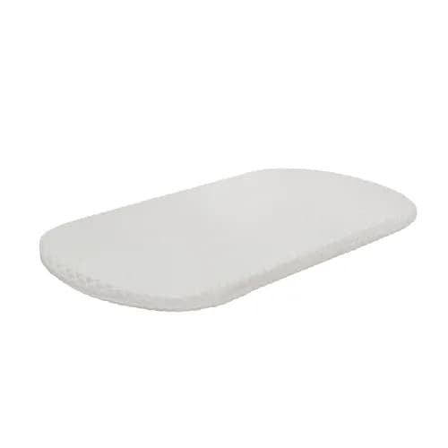 Moon - Crib & Bassinet Mattress - Toddler Mattress, Removable Cover (White)