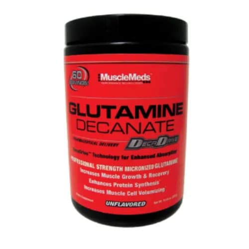 Musclemeds Glutamine Decanate 300Gm Unflavored