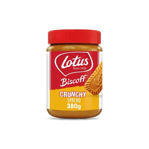 Lotus Biscoff Crunchy Biscuit Spread 380g