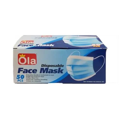 Ola Face Mask 3Ply 50'S