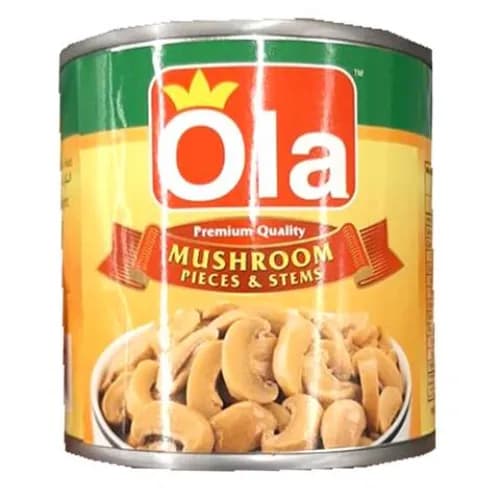 Ola Mushroom Pieces & Stem 184G