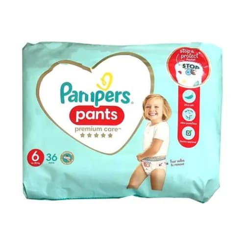 Pampers Premium Care Diaper Pants Extra Large Size 6 16+kg 36 Count