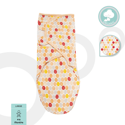 Moon Organic Swaddler-Pink L