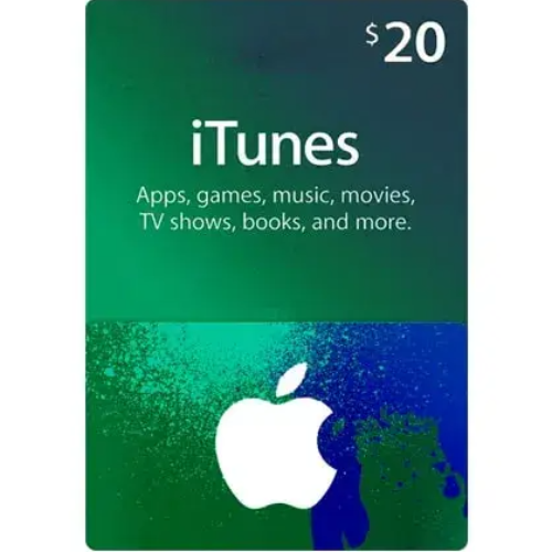 Apple Itunes Gift Card Usd 20 (Usa) 