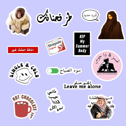 Sticker Pack - Winter Vibes