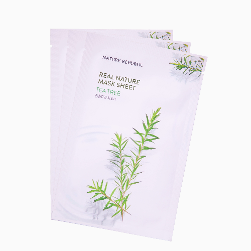 Nature Republic Real Nature Mask Sheet Tea Tree