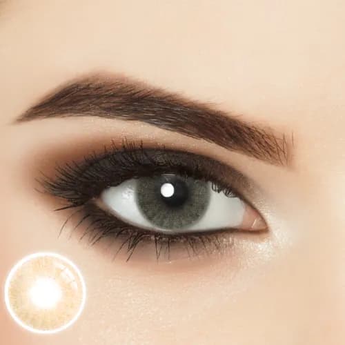 Anoud Lenses - New Color Light Brown 0.00