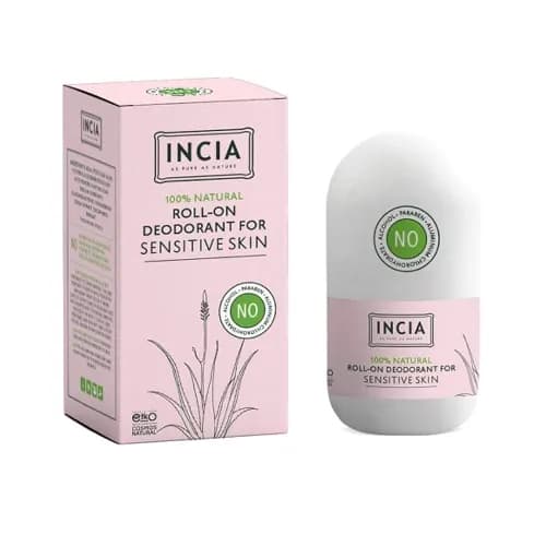 Incia Natural Roll On Deo Sensitive Skin 50Ml