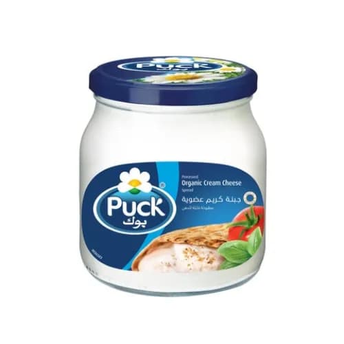 Puck Organic Cream Cheese Spread Jar 500Gr