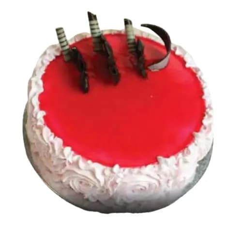 Fresh Cream Strwaberry Cake 650 Gm