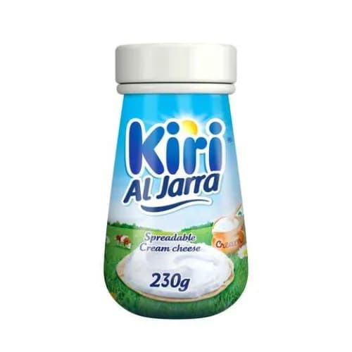 Kiri Jarra, Spreadable Cream Cheese, Jar, 230G