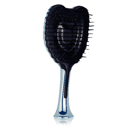 Tangle Angel Professional Large Hair Brush Chrome Blue 22361
