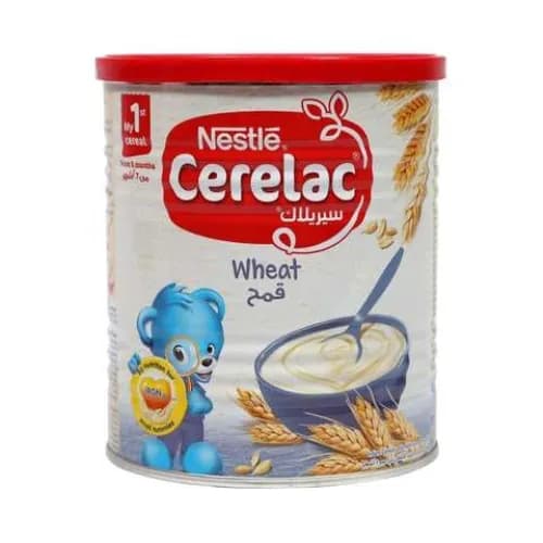 Nestlé Cerelac  From 6 Months, Wheat with Milk Infant Cereal 400g Tin