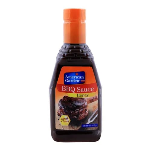 American Garden BBQ Sauce  Honey 510g