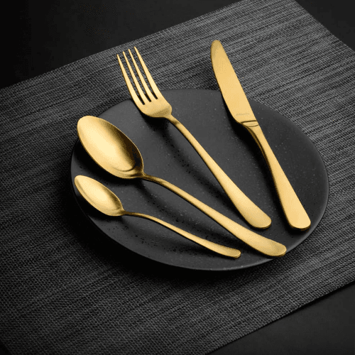 Amefa Austin Gold Cutlery Set – 24pcs