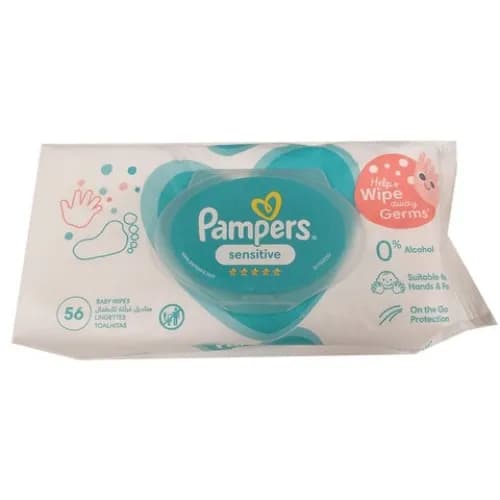 Pampers Baby Wipes Sensitive 56pcs