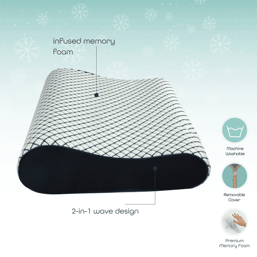 Moon - Medical Orthopedic Contour Cooling Gel Pillow
