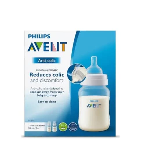 Philips Avent Anti-colic Feeding Bottle 260ml Set Of 2