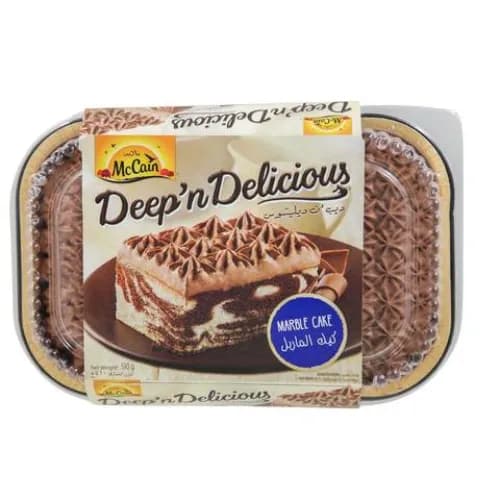 Mccain Deep 'N' Delicious Marble Cake 510G