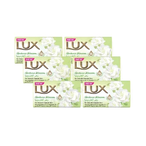 Lux Bar Soap Gardenia 170g 5+1 Free @sp