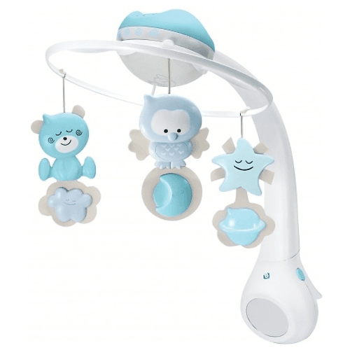 Infantino 3-In-1 Projector Musical Mobile (Blue)