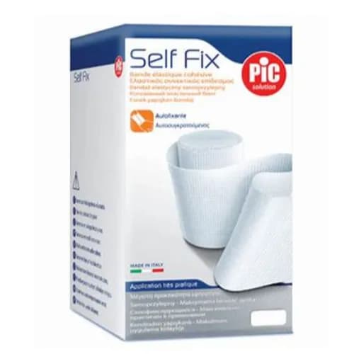 Pic Elastic Bandage Self Fix Cellophane Cm 8 X 4