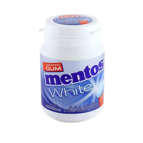 Mentos Gum WhiteÂ  Peppermint 54G