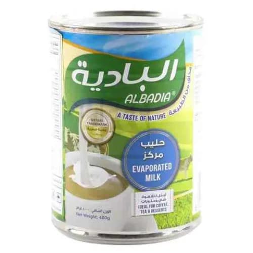 Al Badia Evaporated Milk 400G