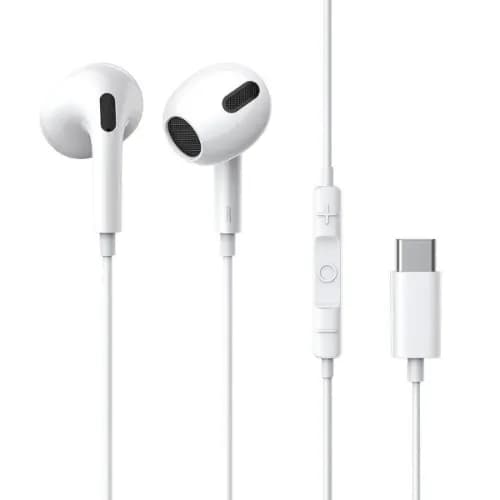 Baseus Typec Earphone Wired for iphone 15 series-macbook-ipad and smartphone