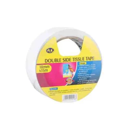 Gtt Double Side Tissue Tape 0.018X15M