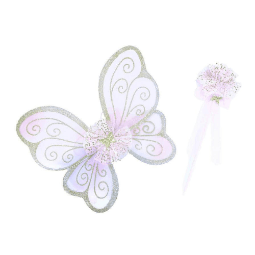Just For Me Rosey Glitters Wings & Wand Set
