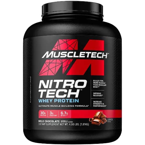 Muscletech Nitrotech 4Lbs Milk Chocolate Flavour