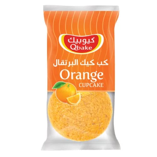 Qbake Orange Cupcake 2pcs 60gm