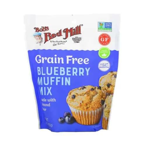 Bob'S Red Mill Grain Free Blueberry Muffin Mix Made With Almond Flour 255G