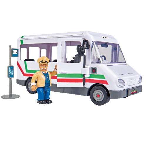 Fireman Sam Trevors Bus & Figurine Set