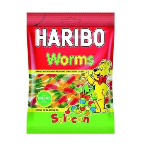 Haribo Worms Jelly 80 g