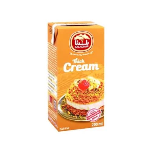 Baladna Full Fat Thick Cream 200Ml