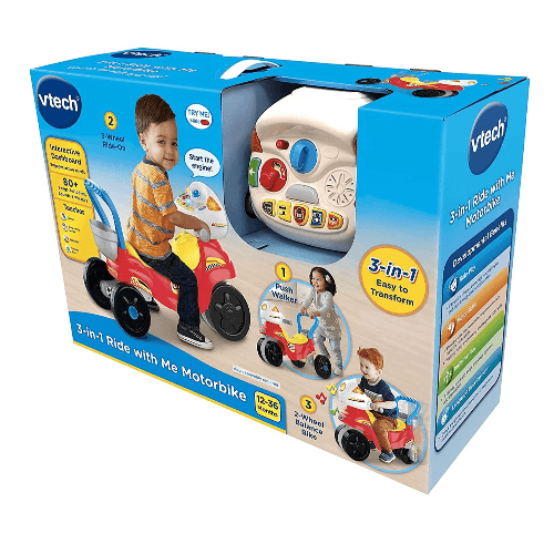 Vtech 3-In-1 Ride With Me Bike