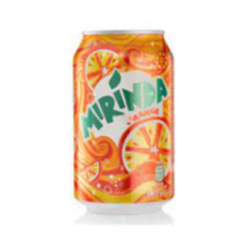 Mirinda Orange Soft Drink Can 330ml×6