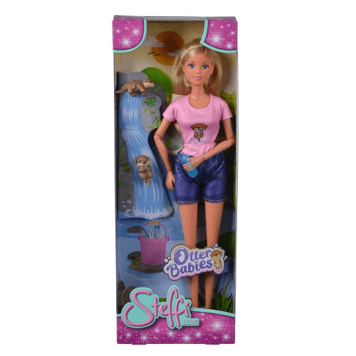 Simba Steffi Love Doll With Otter Babies