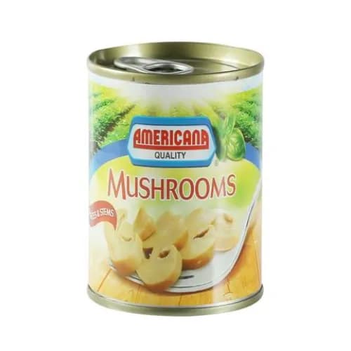 Americana Mushrooms Sliced 184G