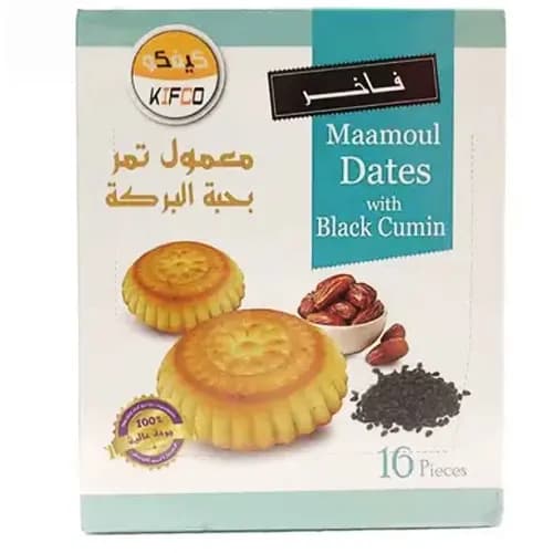 Kifco Maamoul Dates With Black Seeds 320 Gm