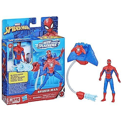 Marvel Spider-Man Epic Hero Series Web Splashers Action Figure (10 Cm)
