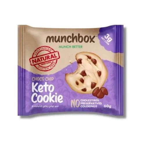 Munchbox Keto Choco Chip Cookie 60Gr