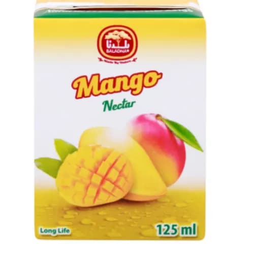 Baladna Long Life Mango Nectar Juice 125ml